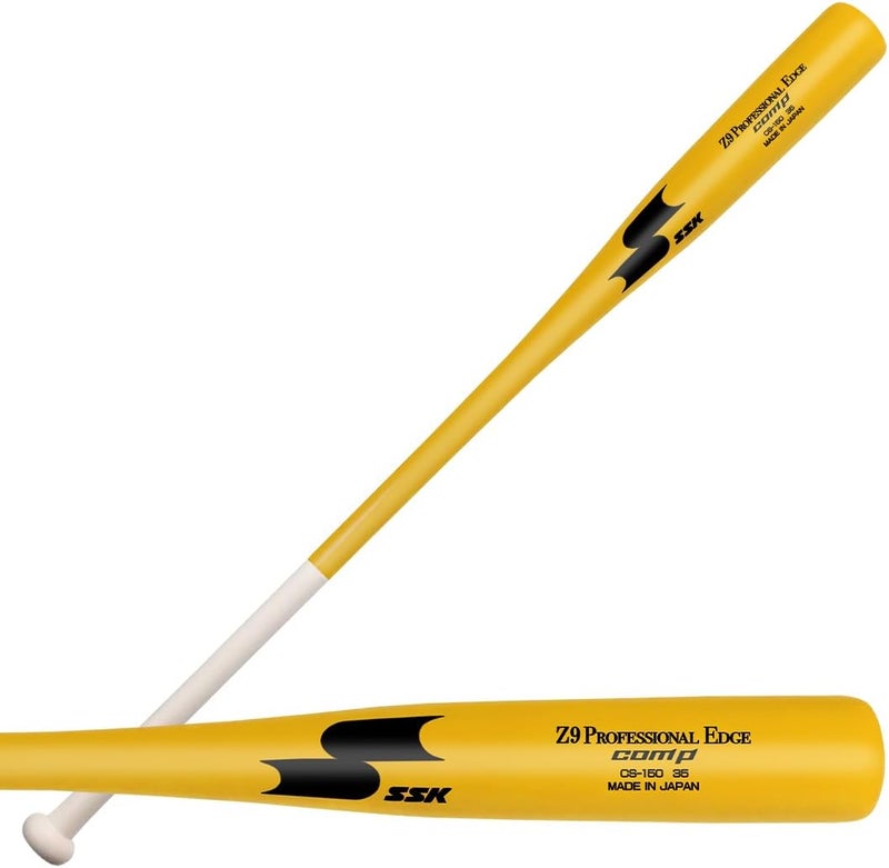 SSK Z9 Professional Edge Comp Coaches Wood Fungo Bat 33" 35" 37" - Baseball & Softball – 22+ Colors - 60 Day Warranty - Image 1